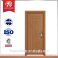 Популярная продажа mdf внутренняя дверь простая деревянная дверь pvc flush door